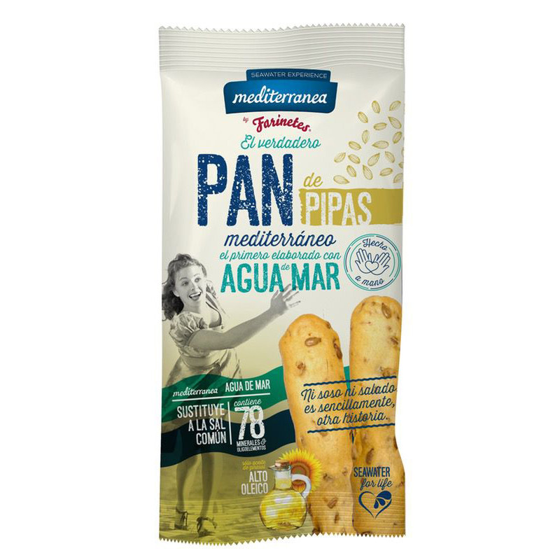 PAN HORNEADO DE PIPAS BOLSA 90gr.